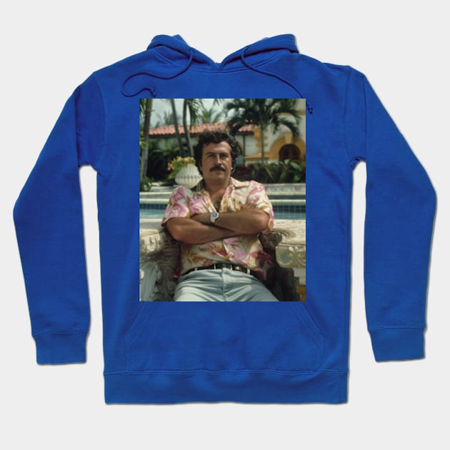 PABLO ESCOBAR SUMMER CHILL Hoodie by peterdesigns